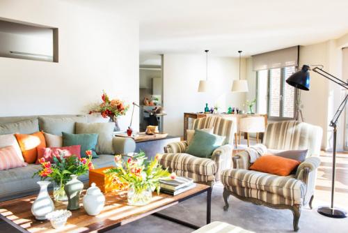 Жизнь в полоску: полосатые мотивы в интерьере 04