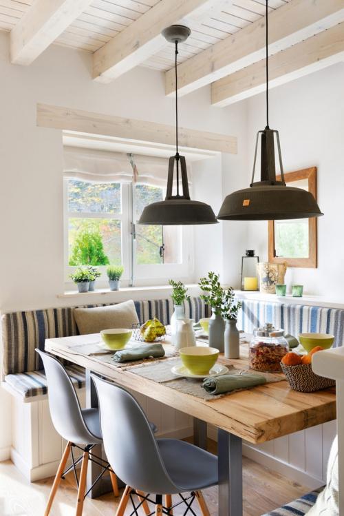 Жизнь в полоску: полосатые мотивы в интерьере 09