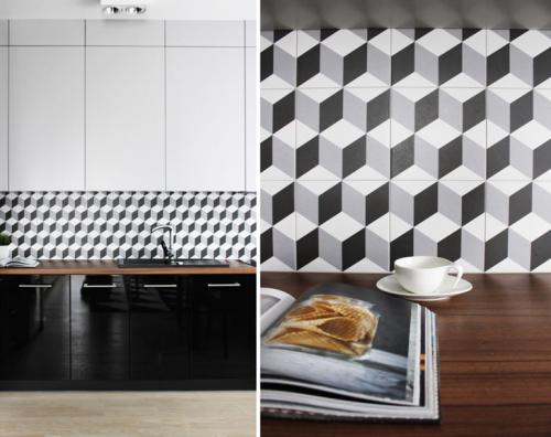 Современная открытая гостиная в Польше 03