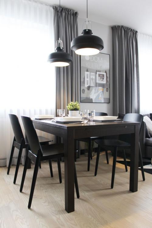 Современная открытая гостиная в Польше 05