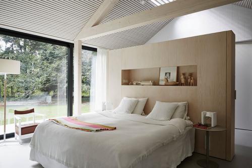 Дом со стеклянными стенами посреди лесной сказки 04