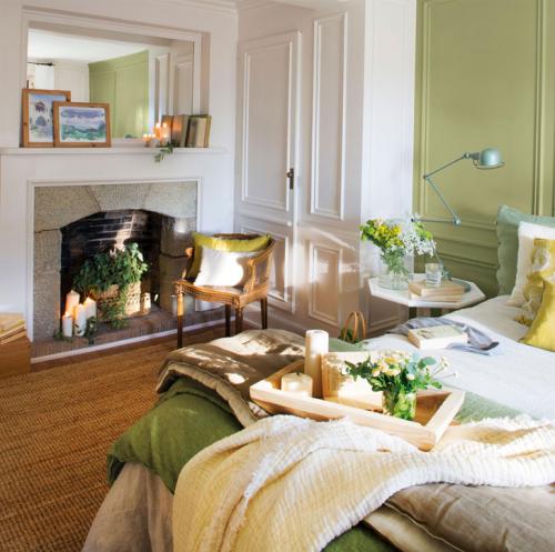 Камин в интерьере — красивый источник уюта 04