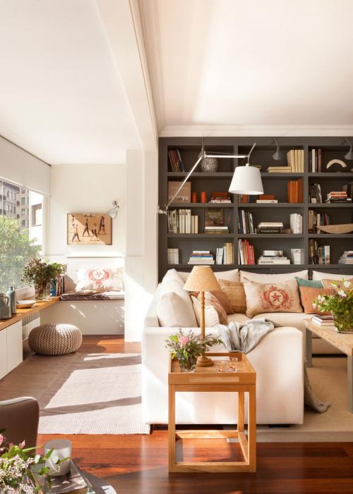 Черно-белые сочетания в интерьере 03