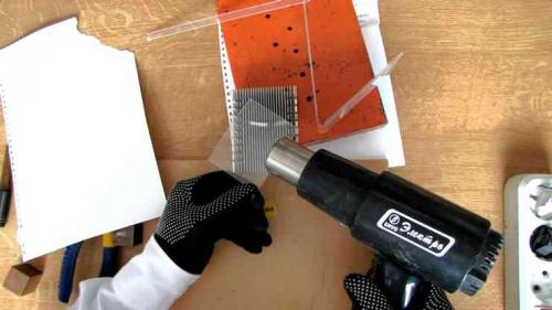 Как отполировать оргстекло на телефоне. Как отполировать оргстекло с помощью обычного фена