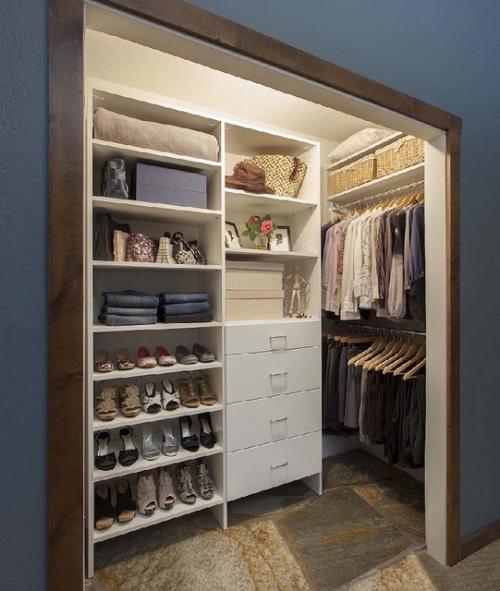 В какой цвет покрасить гардеробную. Виды 10