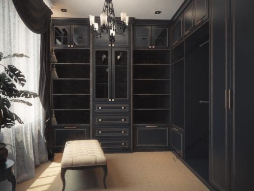 В какой цвет покрасить гардеробную. Виды