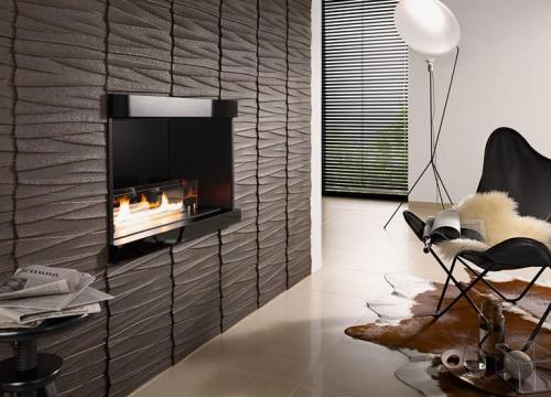 Черная акцентная стена в интерьере. Преимущества акцентной стены