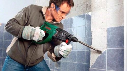Как снять одну плитку со стены. Как снять плитку со стен и пола, не повредив ее
