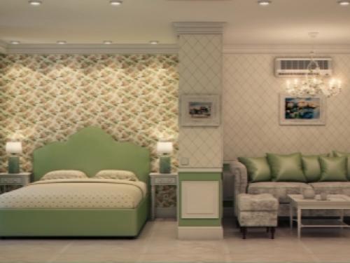 Идеи для гостиной спальни. Как совместить гостиную со спальней? 16