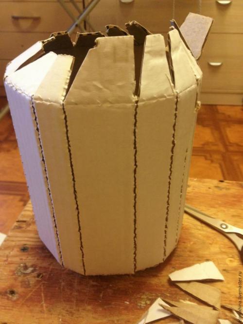 Как сделать пенек из картона. Из чего можно сделать украшения для сада 18 Как сделать пенек из картона. Из чего можно сделать украшения для сада 18