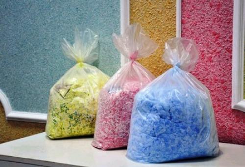 Как клеить жидкие обои. Что такое жидкие обои?