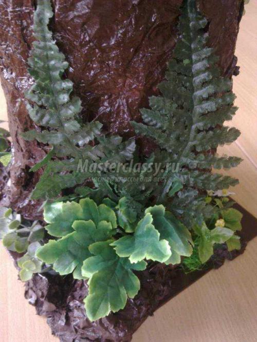 Как сделать пенек из картона. Из чего можно сделать украшения для сада 09 Как сделать пенек из картона. Из чего можно сделать украшения для сада 09