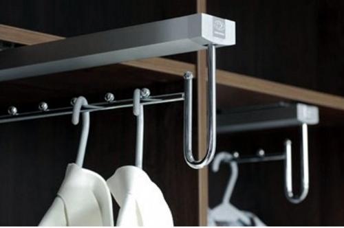 Торцевая штанга в шкаф, что это. Как выбрать мебельную штангу