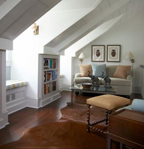 Мансардные комнаты 11