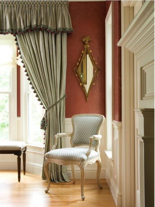 Шторы для эркерного окна 18