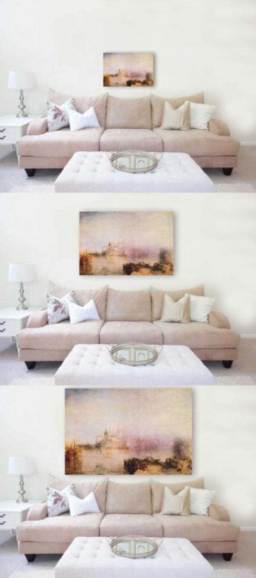 Как выбрать размер картины на стену. Как выбрать правильный размер картины