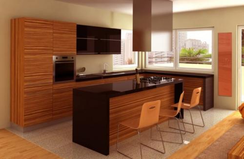 Кухня остров планировка. Плюсы и минусы