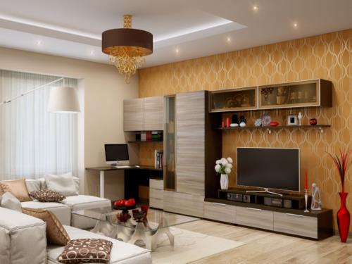 Цвет обоев для северной стороны. Обои для гостиной: выбираем идеальный вариант