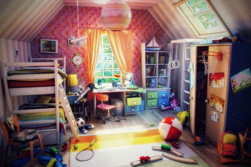 Детская комната. Организация детской комнаты