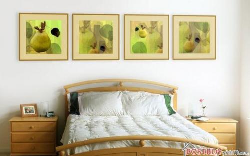 Как расположить картины на стене. Как правильно развесить картины на стене 15