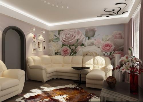 Цвет обоев для северной стороны. Обои для гостиной: выбираем идеальный вариант