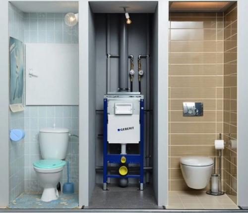 Бачок для унитаза встраиваемый. Виды по месту расположения и способу монтажа 12