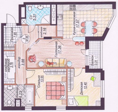 Планировка квартиры. Как добиться максимально полезного использования пространства?
