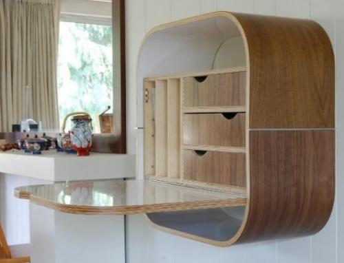 Полукруглый стол к стене. Виды