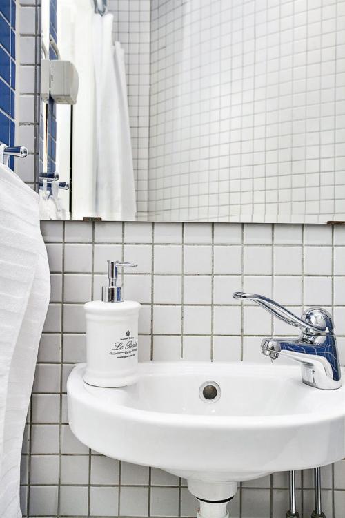 Белоснежная квартира в Стокгольме, Швеция 13