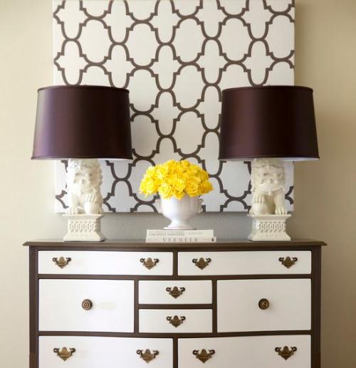 Настольные лампы с абажуром 08