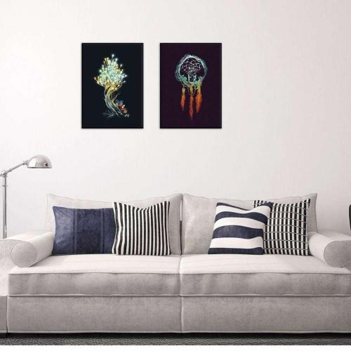 Размещение картин на стене. 5 ошибок размещения картин на стенах