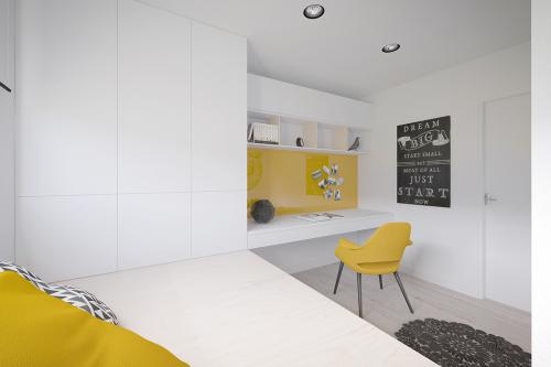 Черно белый интерьер квартиры. Оригинальное решение для интерьера маленькой квартиры