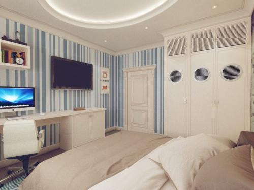 Дизайн квартиры в одном стиле. Коридор и прихожая 09