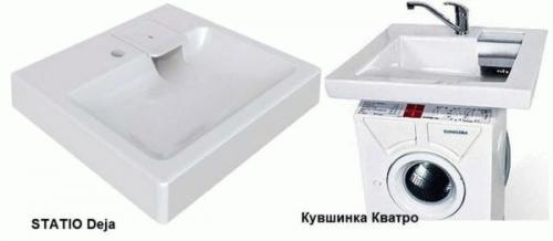 Раковина с переливом в разрезе. Конструктивные отличия 17