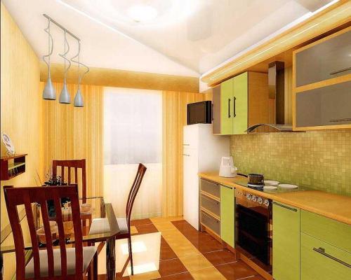 Интерьер квартиры в панельном доме. Как увеличить площадь кухни в панельном доме?