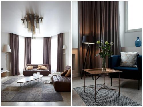 Темный ламинат в интерьере квартиры. Виды ламината 06 Темный ламинат в интерьере квартиры. Виды ламината 06