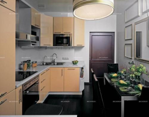 Интерьер квартиры в панельном доме. Как увеличить площадь кухни в панельном доме?