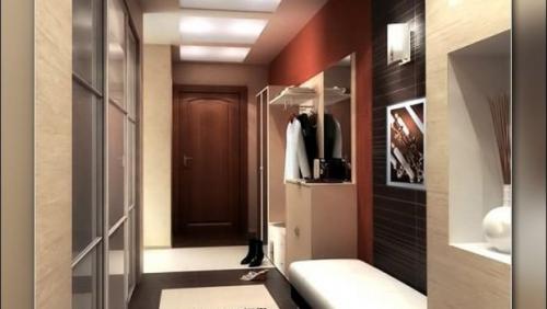 Как расширить зрительно коридор.