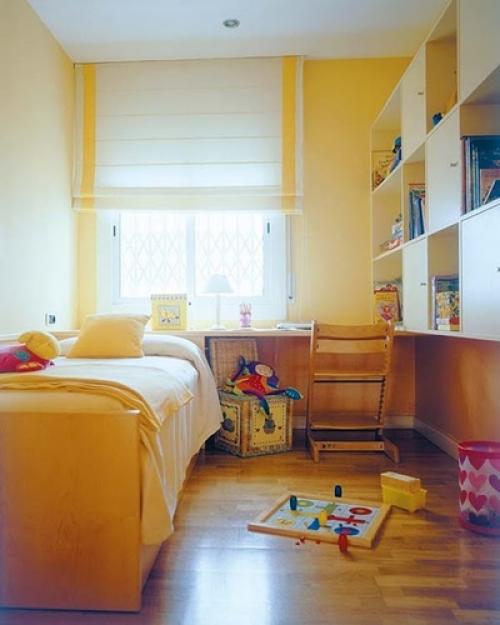 Как расширить зрительно спальню вагон. №1. Цветовая схема и отделка