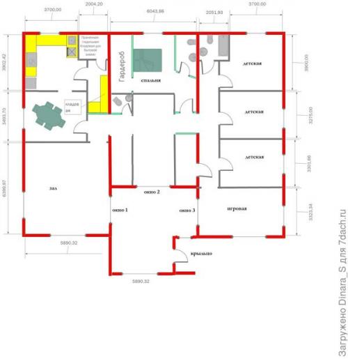 Вход в дом в кухню. Посоветуйте, как организовать вход в дом