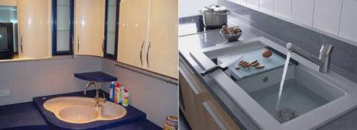 Большая мойка для кухни. Нержавейка или камень?