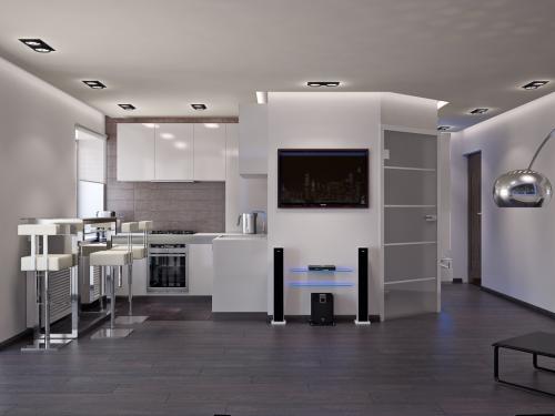 Студия в стиле хай-тек. Стиль хай-тек в студии: как реализовать бюджетно?