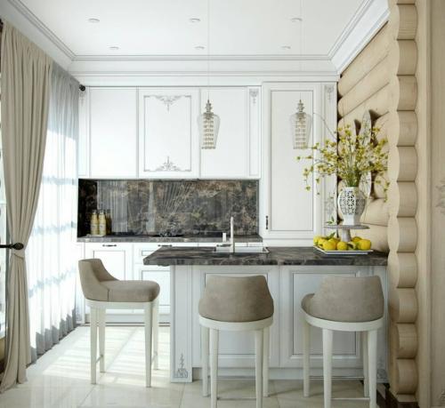 Проект дома из оцилиндрованного бревна 180 кв.м. 03