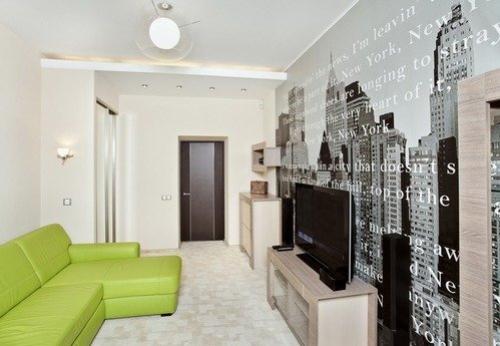 Как расширить зрительно спальню вагон. №1. Цветовая схема и отделка