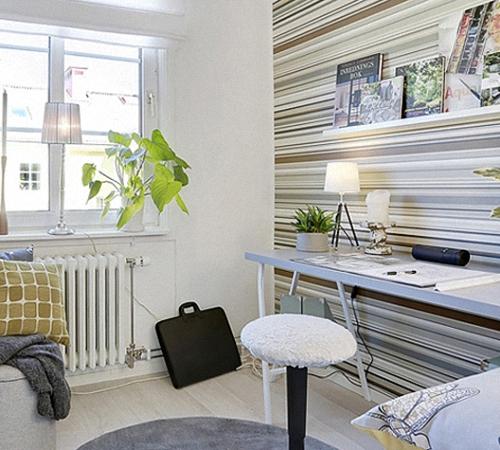 Как расширить зрительно узкую комнату с помощью обоев. Как используют обои для визуального расширения комнаты?