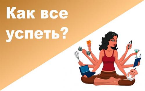 Как найти время на домашние дела. План всему голова: основные правила успешного планирования