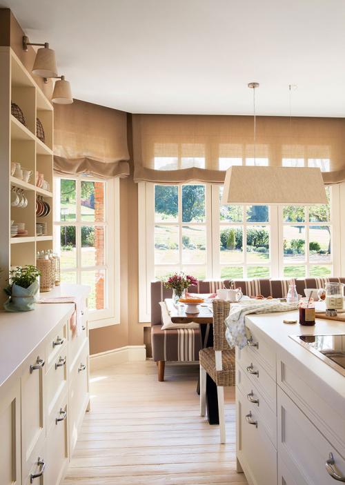 Кухня в загородном доме, которая вдохновляет 01