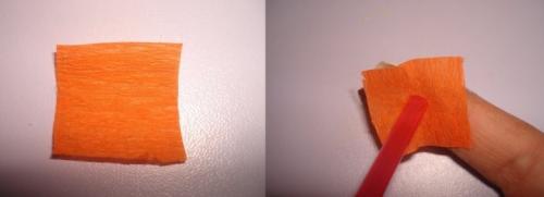 Топиарий из цветов. Топиарий из бумаги гофре