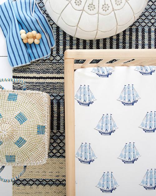 Нежные оттенки и красивые принты: детские интерьеры от Serena & Lily 04