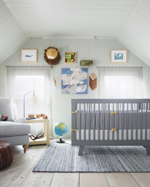 Нежные оттенки и красивые принты: детские интерьеры от Serena & Lily 13